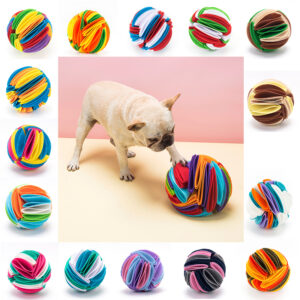 Foldable Snuffle Ball Dog Toy