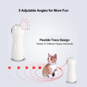 Automatic LED Laser Cat Toy – Interactive Red Laser - Image 2