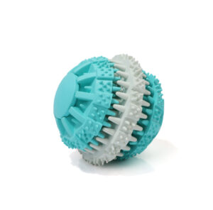 Dog Teeth Cleaning Treat Dispenser Ball – Interactive & Durable Toy - Image 4