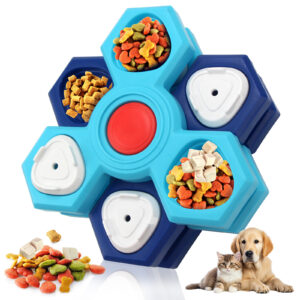 4-Layer Puzzle Slow Feeder for Cats & Dogs