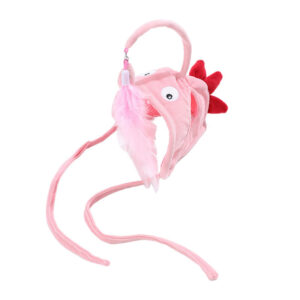 Interactive Feather Headwear Cat Toy - Image 3