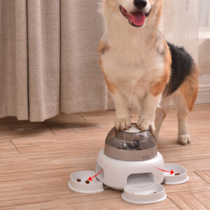 Press-Release Slow Feeder Dog Toy