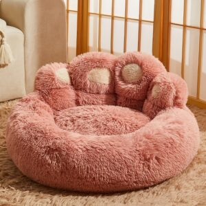 Cozy Paw-Shaped Dog Bed – Warm & Comfy - Image 3