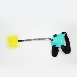 Foot-Wearable Feather Cat Toy - Image 3