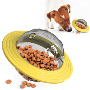 UFO-Shaped Treat Dispenser Dog Toy - Image 2