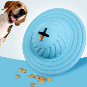 Treat-Dispensing Flying Disc Dog Toy