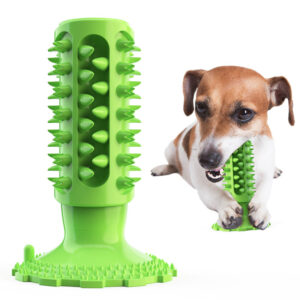 Teeth-Cleaning Dog Bite Toy with Suction Base - Image 2