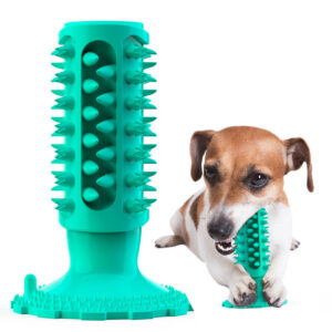 Teeth-Cleaning Dog Bite Toy with Suction Base - Image 3