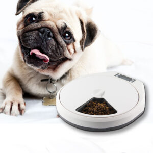 Automatic 5-Meal Feeder – Intelligent Timing Bowl for Cats and Dogs