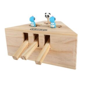 Solid Wood Interactive Cat Toy