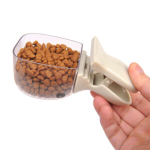 Pet Food Scoop and Bag Clip – Freshness Keeper