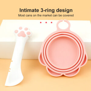 Multi-Functional Pet Can Opener & Spoon with Lid – Feeding Scoop for Cats & Dogs - Image 4