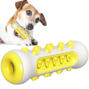 Leaking Treat Dog Chew Toy – Tough Rubber Toothbrush for Aggressive Chewers - Image 5