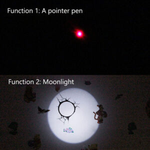 Laser Pointer & Moonlight Cat Toy - Image 2