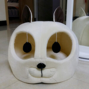 Cat Face Nest – Dual-Door Cozy Cat House