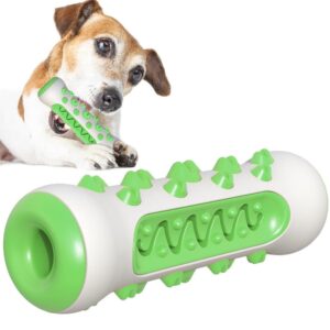 Leaking Treat Dog Chew Toy – Tough Rubber Toothbrush for Aggressive Chewers - Image 4