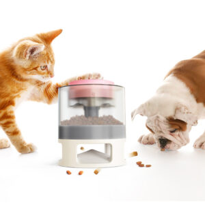 Press-Release Slow Feeder Toy for Cats & Dogs