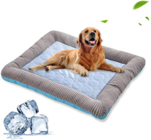 Pet Cooling Pad – Soft Ice Silk Summer Bed for Dogs & Cats