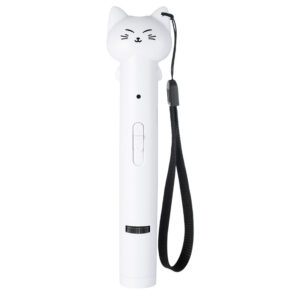 USB-C Rechargeable Multi-Function Cat Toy Pen – 3 Laser Shapes, Pointer, White Light, & UV Light for Urine Detection - Image 3