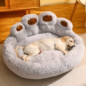 Cozy Paw-Shaped Dog Bed – Warm & Comfy - Image 2