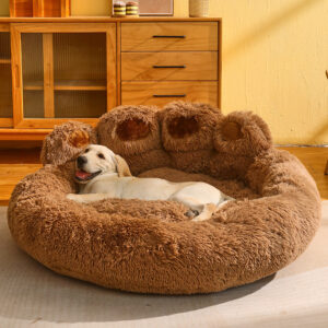 Cozy Paw-Shaped Dog Bed – Warm & Comfy - Image 4