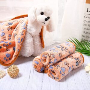 Paw-Shaped Coral Fleece Pet Blanket – Soft & Cozy - Image 3