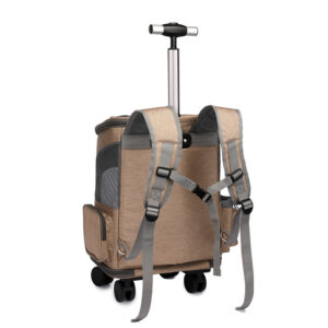 Portable Foldable Trolley Pet Backpack – Travel-Friendly & Durable - Image 7