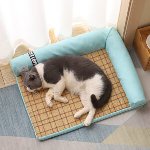 Summer Cooling Corner Pet Bed – Breathable, Soft & Refreshing for Cats & Dogs - Image 6