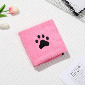 Soft & Absorbent Coral Fleece Pet Bath Towel - Image 3