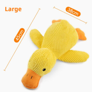 Plush Squeaky Duck Dog Toy - Image 5