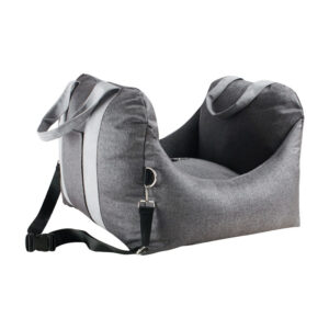 Waterproof Dog Car Seat – Breathable & Secure Travel Basket with Seat Belt - Image 7