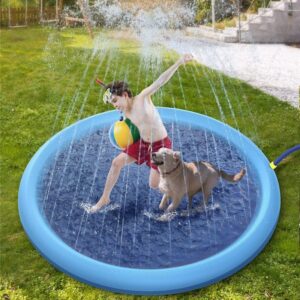 Non-Slip Splash Pad – Summer Outdoor Water Fun for Kids & Pets