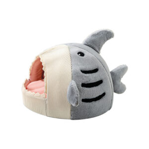 Shark Pet Bed – Cozy Semi-Closed Nest - Image 3