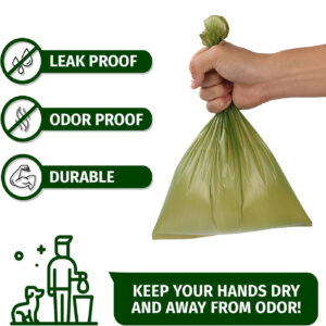 Extra Thick Pet Poop Bags – Strong, Leak-Proof & Odor-Proof - Image 2