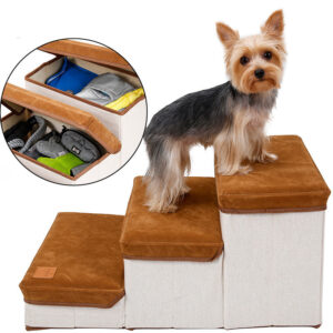 Foldable Storage Pet Stairs