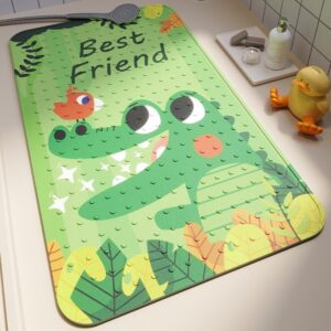 Anti-Slip Pet Bath Mat – Suction Cup Floor Pad Bathtub Safety