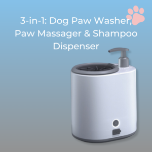 Ultimate Automatic Rechargeable Dog Paw Washer & Massager - Built-in Shampoo Dispenser + Free Rechargeable LED Nail Clipper - Image 4