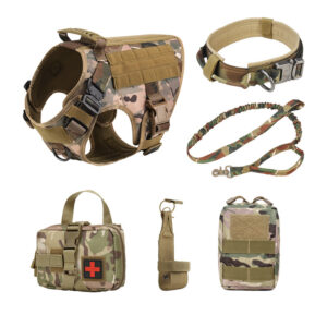 Tactical Dog Harness – 6-Piece Battle Suit Set