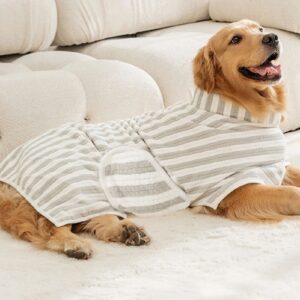 Ultra-Absorbent Pet Bathrobe – Quick-Drying & Cozy Towel Wrap - Image 2