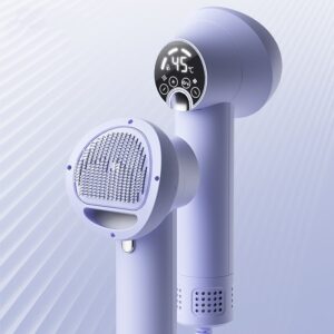 2-in-1 Smart Pet Hair Dryer & Slicker - Image 4