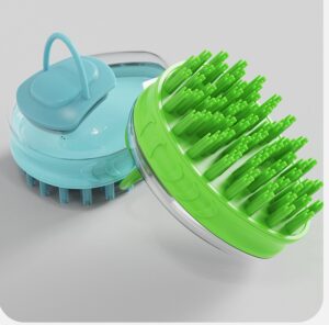 2-in-1 Pet Bath Brush & Shampoo Dispenser – Hanging Design - Image 5