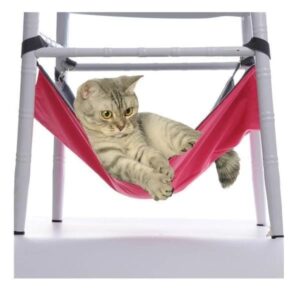 Durable Waterproof Cat Hammock – Chair Leg Mounted