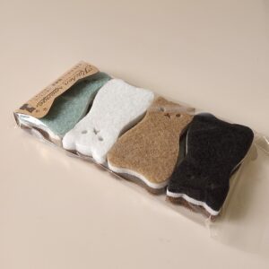 Cat-Shaped Double-Sided Sponge Set - Image 4