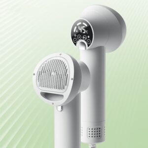 2-in-1 Smart Pet Hair Dryer & Slicker - Image 3