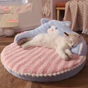 Winter Cat Bed – Warm & Cozy Nest - Image 2