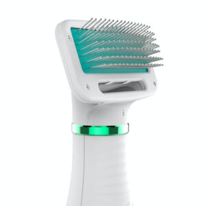 2-in-1 Pet Hair Dryer & Slicker Brush - Image 2