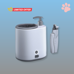 Ultimate Automatic Rechargeable Dog Paw Washer & Massager - Built-in Shampoo Dispenser + Free Rechargeable LED Nail Clipper - Image 11