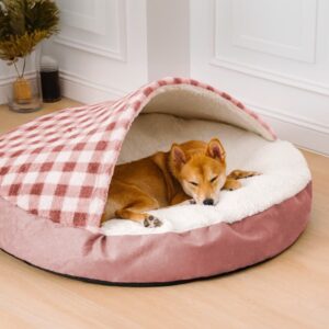 Super Soft Plush Dog & Cat Nest - Image 4