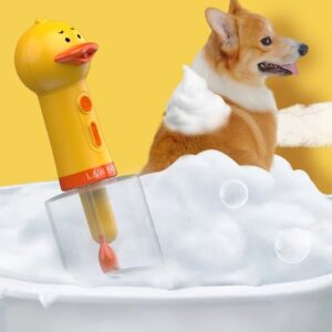 Rechargeable Duck Pet Foaming Machine – Fun & Foamy Bath Time - Image 2