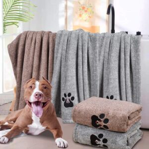 Super Absorbent Microfiber Pet Towel – Fast Drying & Soft